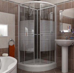 Душевая кабина IDDIS HA HA90WLP 90x90 см.  Душевая кабина IDDIS HA HA90WLP 90x90 см.