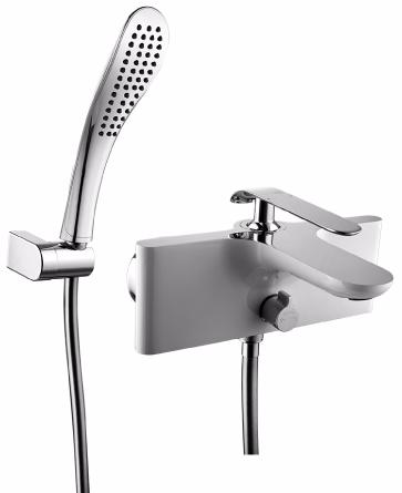 Смеситель Lemark MELANGE LM4914CW для ванны и душа  Смеситель Lemark MELANGE LM4914CW для ванны и душа