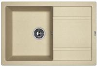 Мойка кухонная керамогранитная Florentina ЛИПСИ 760 20.160.D0760.104 76*51 см. бежевый