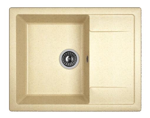 Мойка кухонная из литьевого мрамора Dr. Gans ТЕХНО 650 25.030.C0650.402 65*51 см. дюна