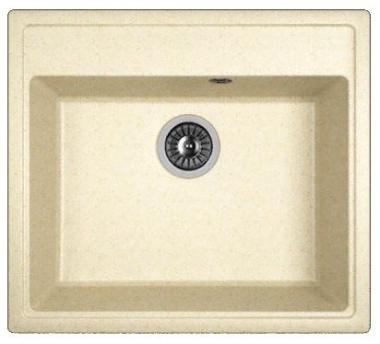 Мойка кухонная из литьевого мрамора Dr. Gans НИКА 570 25.070.D0570.403 57*51 см. латте
