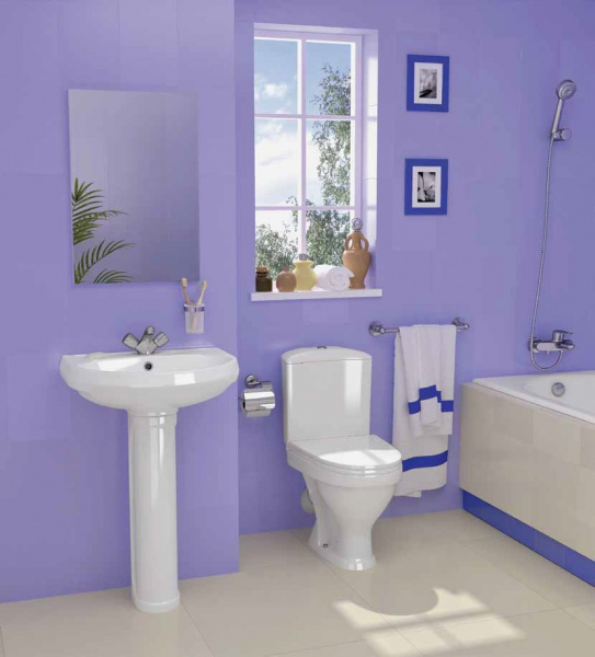 Унитаз-компакт Santeri ВЕСТ 1.P201.8.S00.00B.F   Унитаз-компакт Santeri ВЕСТ 1.P201.8.S00.00B.F