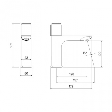 Смеситель IDDIS SLIDE SLIGMBTi01 для раковины 