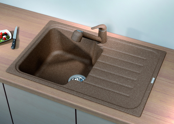 Мойка кухонная керамогранитная Florentina ТАИС 760 20.260.B0760.107 76*51 см. песочный