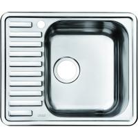 Мойка кухонная из нержавеющей стали IDDIS STRIT STR58SRi77 58,5*48,5 см.  Мойка кухонная из нержавеющей стали IDDIS STRIT STR58SRi77 58,5*48,5 см.