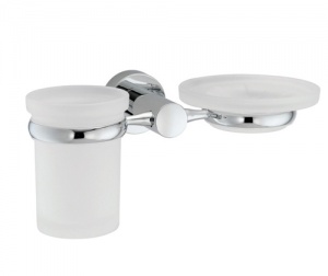 Стакан и мыльница навесной WasserKRAFT DONAU K-9426  