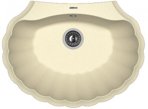 Мойка кухонная керамогранитная Florentina ГРЕБЕШОК 20.345.E0695.202 69,5*52,5 см. шампань