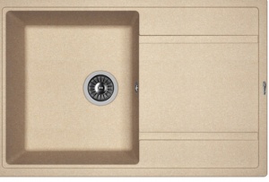 Мойка кухонная керамогранитная Florentina ЛИПСИ 780 20.270.C0780.107 78*51 см. песочный