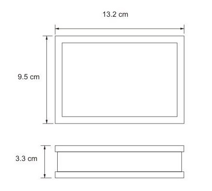 Мыльница настольная WasserKRAFT INN K-4329  