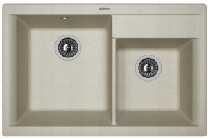 Мойка кухонная керамогранитная Florentina КАССИ 780 20.230.E0780.305 78*51 см. грей