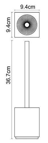 Ёрш напольный WasserKRAFT LEINE K-3827  