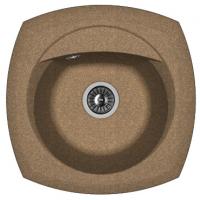 Мойка кухонная керамогранитная Florentina КОРСИКА 20.105.B0510.105 51*51 см. коричневый