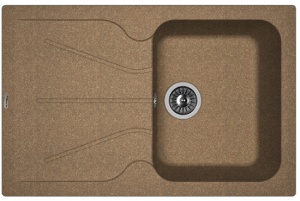 Мойка кухонная керамогранитная Florentina ГАТТИНАРА 780 20.255.B0780.105 78*51 см. коричневый
