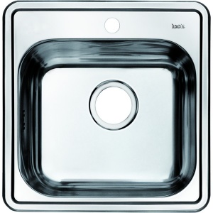 Мойка кухонная из нержавеющей стали IDDIS STRIT STR48P0i77 48,5*48,5 см.  Мойка кухонная из нержавеющей стали IDDIS STRIT STR48P0i77 48,5*48,5 см.