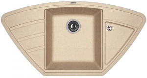 Мойка кухонная керамогранитная Florentina ЛИПСИ 980C 20.180.D0980.107 98*51 см. песочный