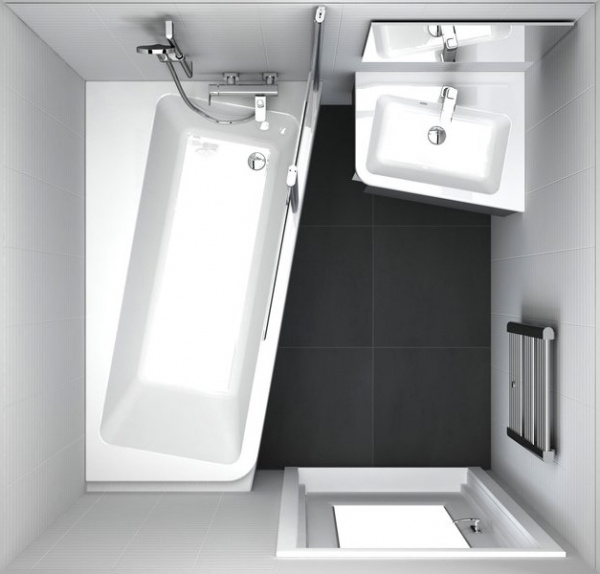 Ванна акриловая Ravak 10* C821000000 170x100 см. правая 