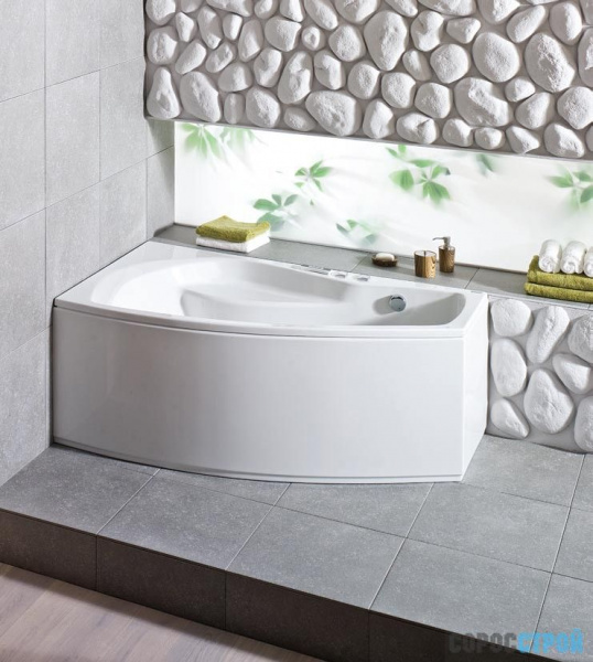 Ванна акриловая Santek МАЙОРКА XL 1.WH11.1.991 160x95 см. левая 