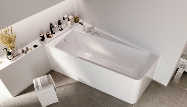 Ванна акриловая 1Marka DIRECT 01дир1710л 170x100 см. левая  Ванна акриловая 1Marka DIRECT 01дир1710л 170x100 см. левая
