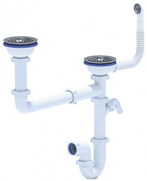 Мойка кухонная керамогранитная Florentina ВЕГА 335/160 22.325.D0510.302 55*42 см. антрацит