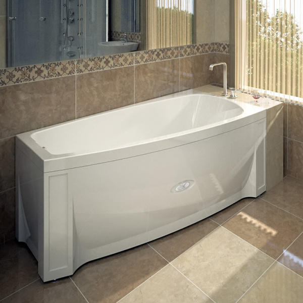 Ванна акриловая Vannesa МЭГИ  140x80 см. правая 