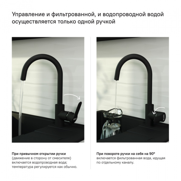 Смеситель IDDIS CUBA CUBBLFJi05 для кухонной мойки  Смеситель IDDIS CUBA CUBBLFJi05 для кухонной мойки